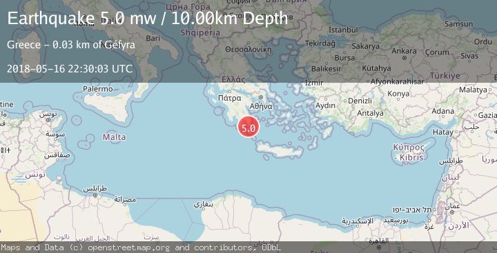 Map of SOUTHERN GREECE