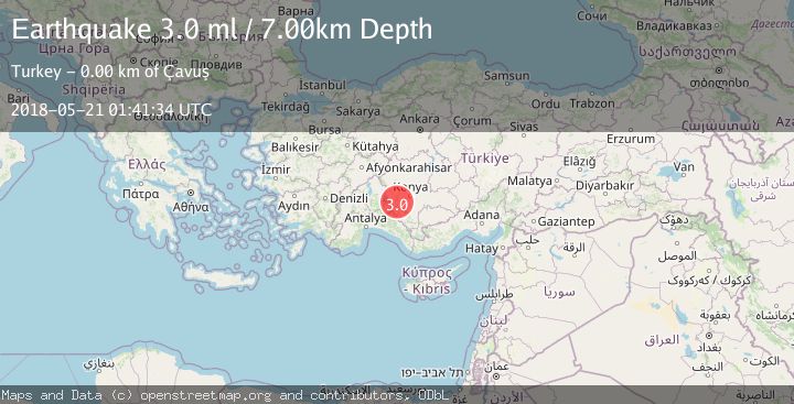 Map of WESTERN TURKEY
