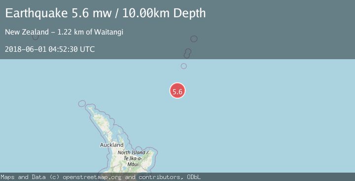 Map of SOUTH OF KERMADEC ISLANDS