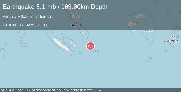 Map of SOUTHEAST OF LOYALTY ISLANDS
