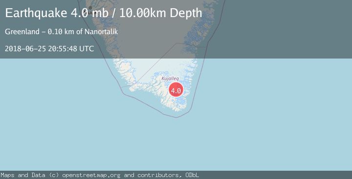 Map of WESTERN GREENLAND