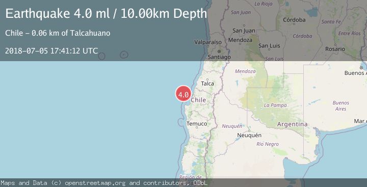 Map of OFFSHORE BIO-BIO, CHILE