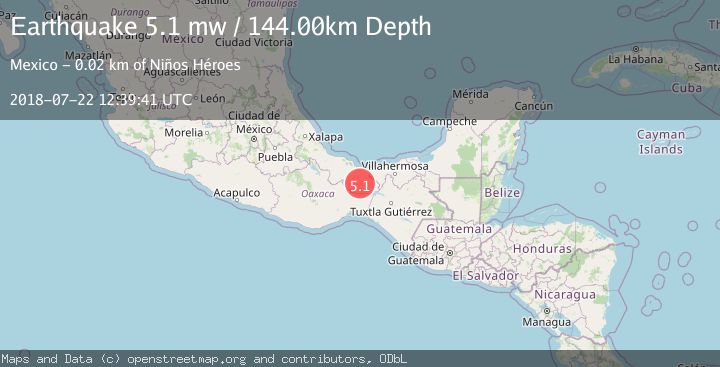 Map of VERACRUZ, MEXICO