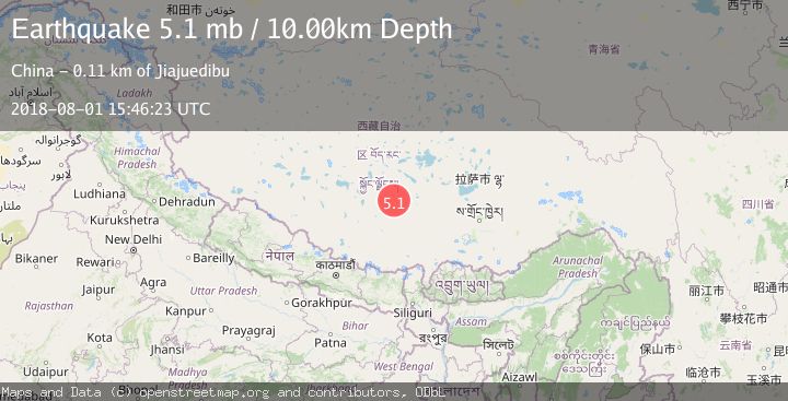 Map of WESTERN XIZANG