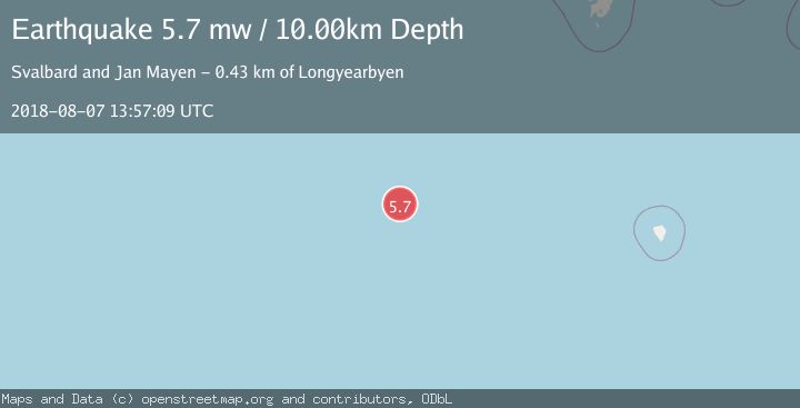 Map of GREENLAND SEA