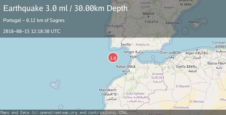 Map of WEST OF GIBRALTAR