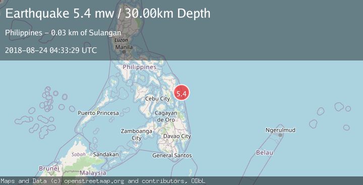 Map of PHILIPPINE ISLANDS REGION