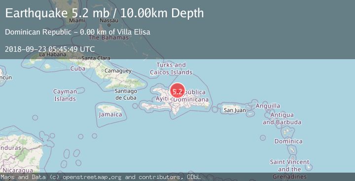 Map of DOMINICAN REPUBLIC