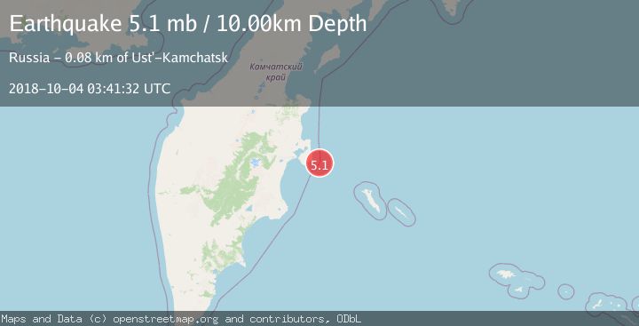 Map of NEAR EAST COAST OF KAMCHATKA