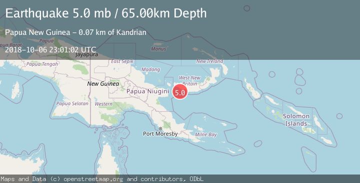 Map of NEW BRITAIN REGION, P.N.G.