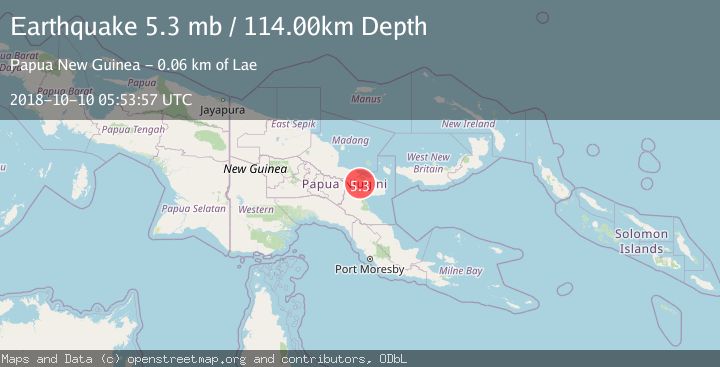 Map of EASTERN NEW GUINEA REG., P.N.G.