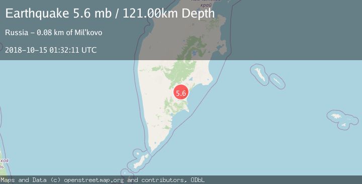 Map of NEAR EAST COAST OF KAMCHATKA