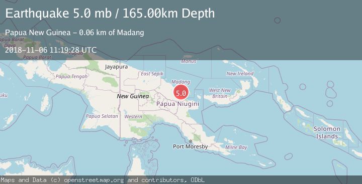 Map of EASTERN NEW GUINEA REG., P.N.G.