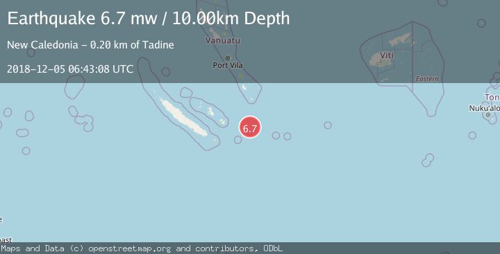 Map of SOUTHEAST OF LOYALTY ISLANDS
