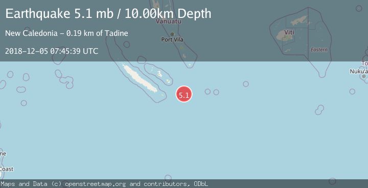 Map of SOUTHEAST OF LOYALTY ISLANDS