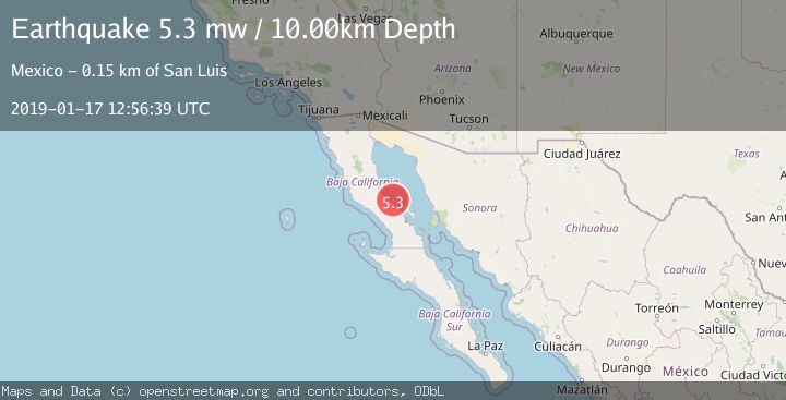 Map of GULF OF CALIFORNIA