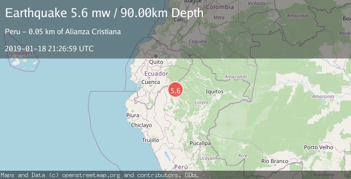 Map of NORTHERN PERU