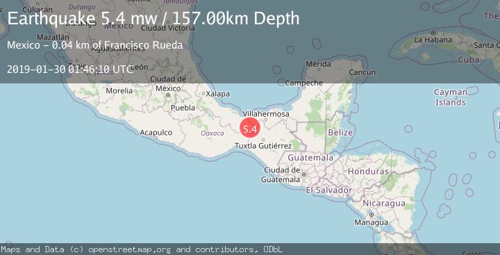 Map of VERACRUZ, MEXICO
