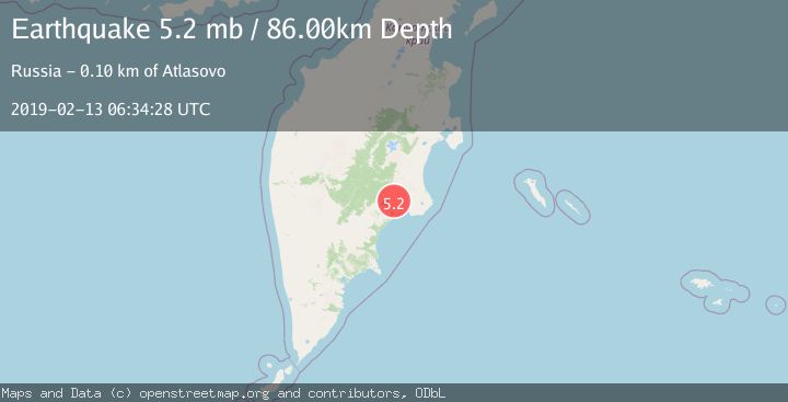 Map of NEAR EAST COAST OF KAMCHATKA