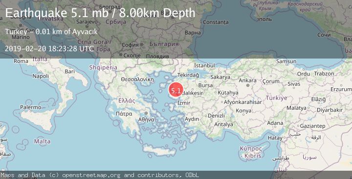 Map of NEAR THE COAST OF WESTERN TURKEY