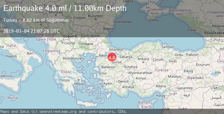 Map of WESTERN TURKEY