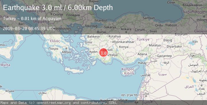 Map of WESTERN TURKEY