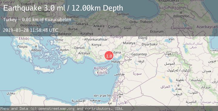 Map of CENTRAL TURKEY