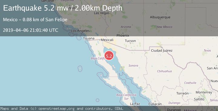 Map of GULF OF CALIFORNIA