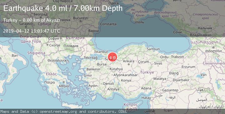 Map of WESTERN TURKEY