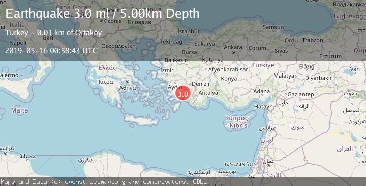 Map of WESTERN TURKEY