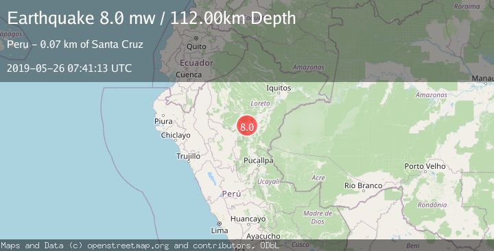 Map of NORTHERN PERU