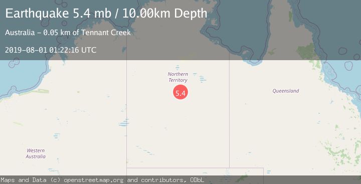 Map of NORTHERN TERRITORY, AUSTRALIA