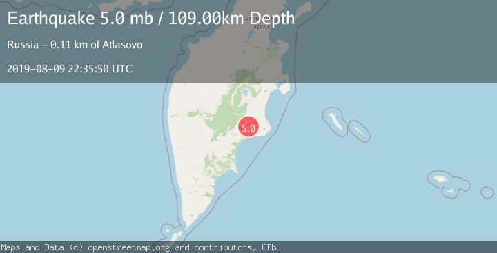 Map of NEAR EAST COAST OF KAMCHATKA