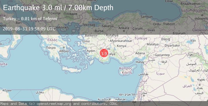 Map of WESTERN TURKEY