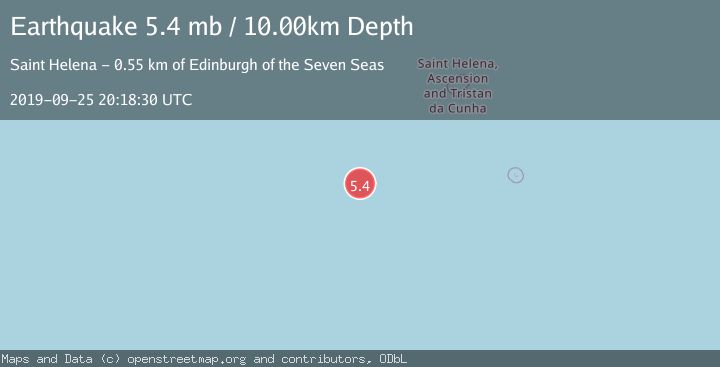 Map of SOUTHERN MID-ATLANTIC RIDGE