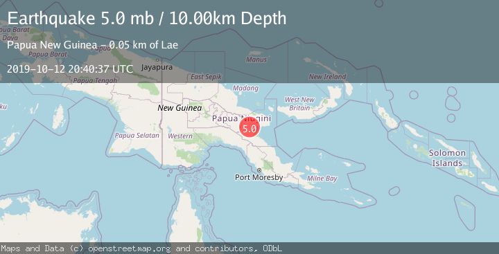 Map of EASTERN NEW GUINEA REG., P.N.G.