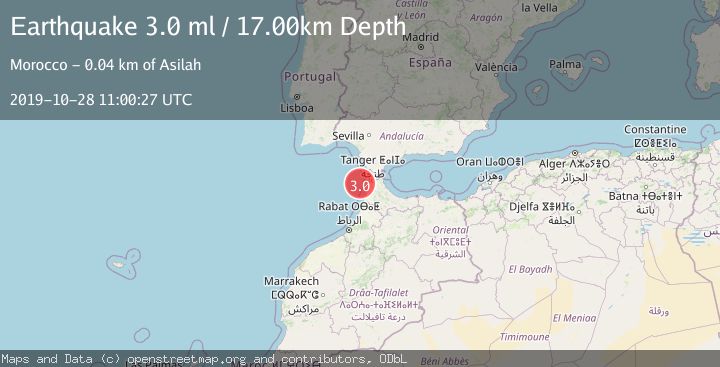 Map of STRAIT OF GIBRALTAR