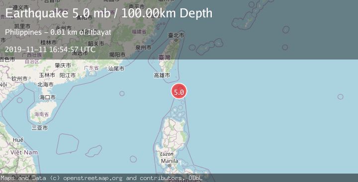 Map of BATAN ISL REGION, PHILIPPINES