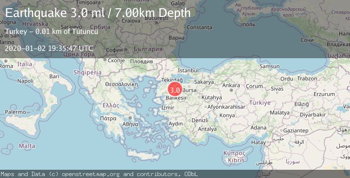 Map of WESTERN TURKEY