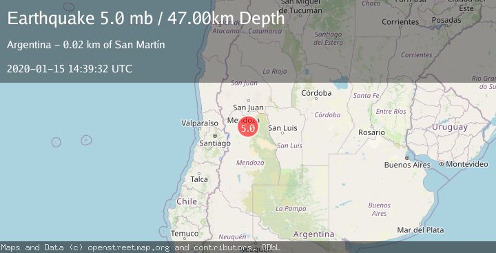 Map of MENDOZA, ARGENTINA