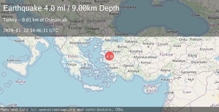 Map of WESTERN TURKEY