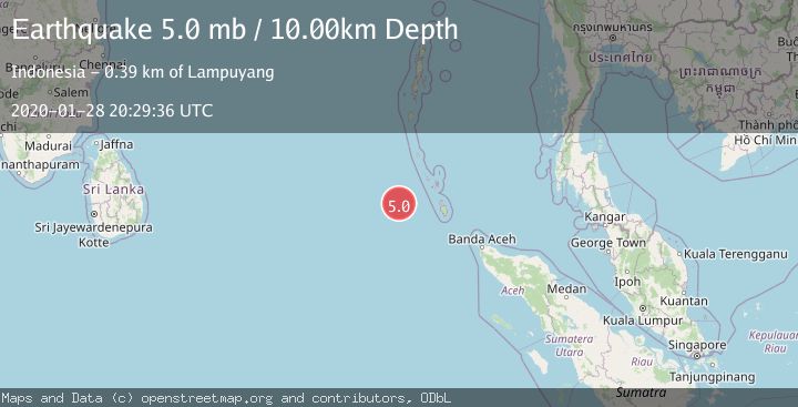 Map of NICOBAR ISLANDS, INDIA REGION