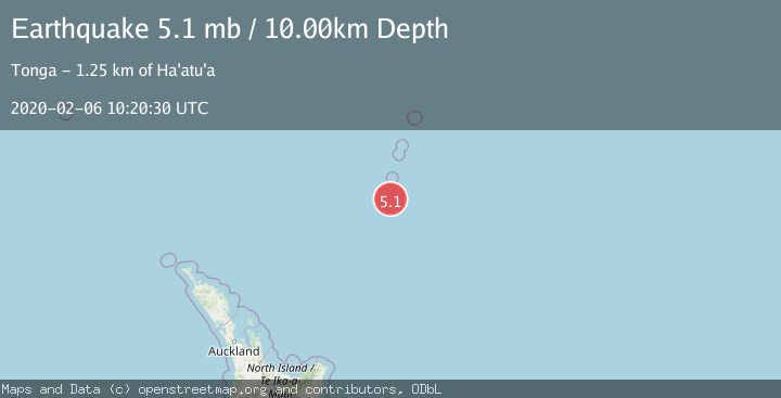 Map of SOUTH OF KERMADEC ISLANDS