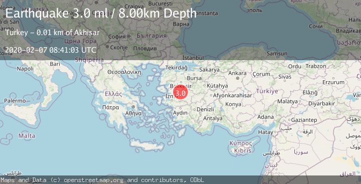 Map of WESTERN TURKEY