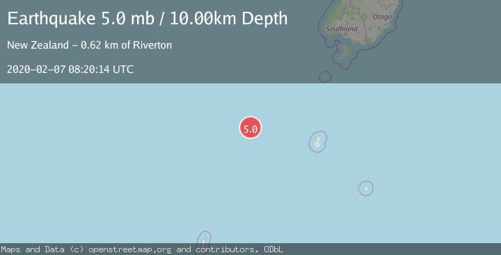 Map of NORTH OF MACQUARIE ISLAND