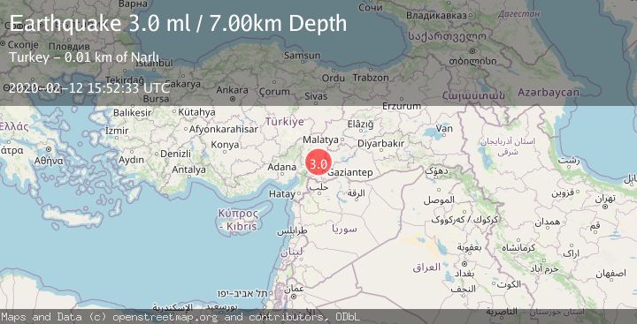 Map of CENTRAL TURKEY