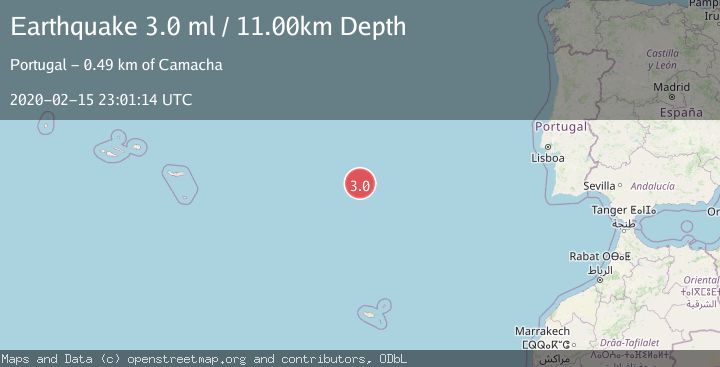 Map of AZORES-CAPE ST. VINCENT RIDGE