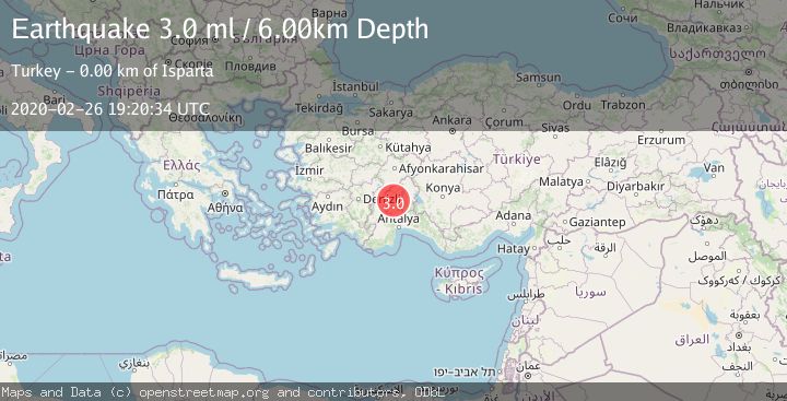 Map of WESTERN TURKEY