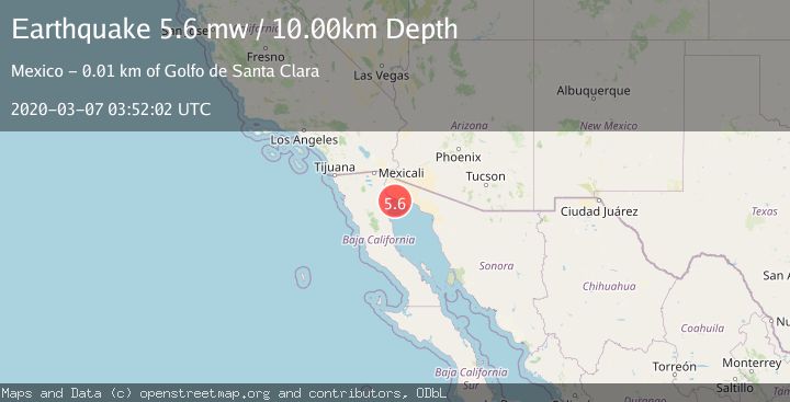 Map of GULF OF CALIFORNIA