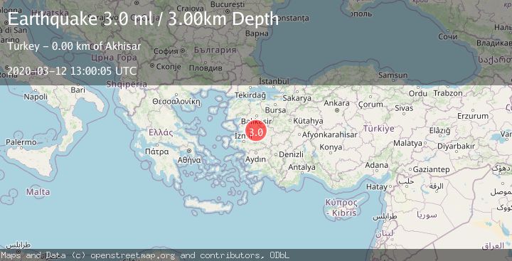 Map of WESTERN TURKEY